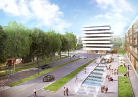 Tak ma wyglądać pasaż Czesława Niemena na osiedlu Artystyczny Żoliborz