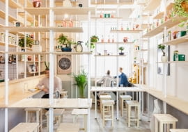 Oryginalne wnętrza japońskiej restauracji