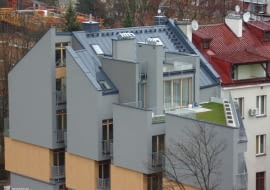 Budynek przy al. Grottgera w Krakowie.