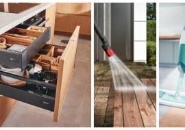 Porządek w domu i na tarasie: narzędzia, gadżety i chemia do sprzątania