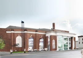 MAI - elewacja południowo-zachodnia