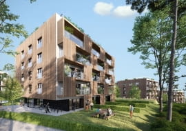 Osiedle TBS w Bielsku-Białej. Proj. Archistudio Studniarek + Pilinkiewicz