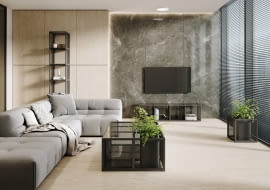 Modne metalowe regały w aranżacji wnętrz