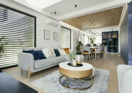 Aranżacja wnętrz domu jednorodzinnego na Podkarpaciu