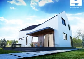'Łamaniec' - projekt domu jednorodzinnego