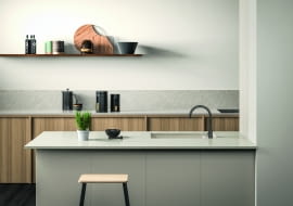 Kuchnia w stylu japandi.