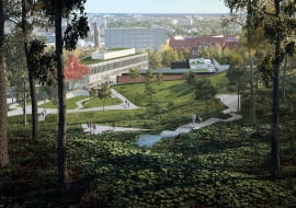 Centrum Kompetencji STOS w na Politechnice Gdańskiej projektu Arch-Deco