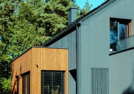 Elewacja  hartowana ogniem