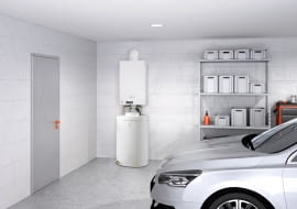 Pomieszczenie, w którym planujemy montaż kondensacyjnego kotła na gaz, musi mieć kubaturę co najmniej 6,5 m³ i wysokość 2,1 m