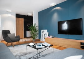 Z zamiłowania do drewna: mieszkanie w Gdańsku