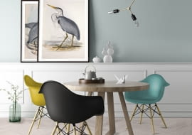 Kolorowe krzesła - propozycje aranżacji wnętrz