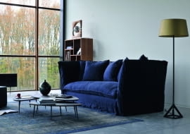 Jeansowa sofa