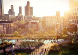 Towarowa 22 . Projekt BIG - Bjarke Ingels Group