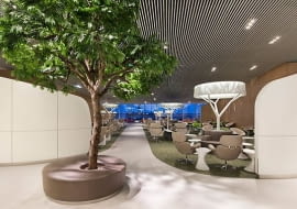 Lotnisko im. Charles'a de Gaulle'a, lotnisko, design na lotnisku