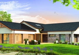 Render PVC2 Dom w Ksztalcie Litery L