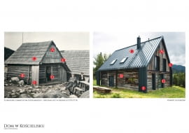 Dom w Kościelisku. Proj. arch. Piotr Kuczia