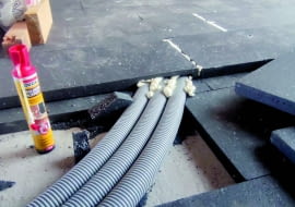 Zmiana grubości warstw podłogowych