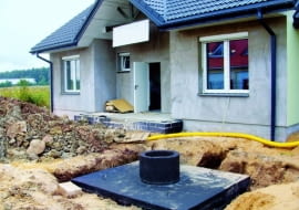 Budowa szamba stanowi czasami jedyny sposób na odprowadzenie ścieków z domu