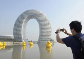 Hotel w chińskim mieście Huzhou