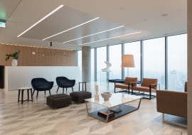 Wnętrze biura kancelarii Linklaters. Proj. Mood Works - Karina Snuszka i Dorota Kuć