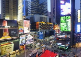 manhattan, przestrzeń miejska, architektura, publiczne, nowy jork, plac, usa, father duffy square, pawilon