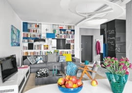 salon, wystrój wnętrz