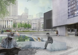 projekt pracowni A-A Collective w składzie: Zygmunt Borawski, Srdjan Zlokapa, Martin Marker Larsen.