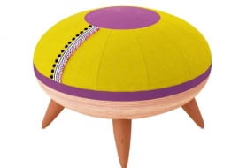 Stolik/Puf Macaron, Helena Darbujanova