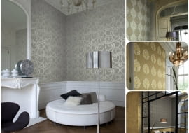 Kolekcja secesyjnych tapet Lotus marki Omexo