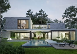 Dom B projektu STOPROCENT Architekci