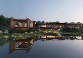 Bridge House. Dom niczym most - projekt pracowni Mobius Architekci