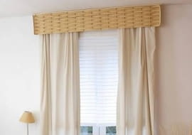 Robimy lambrekin-plecionkę