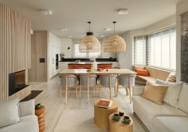 Dom pod Opolem - realizacja pracowni FABRYK-ART