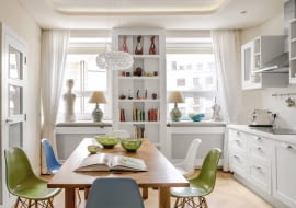 ogrzewanie kuchni, grzejniki, aranżacja kuchni