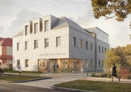 Siedziba Banku Spółdzielczego w Tarnobrzegu. Proj. MWM Architekci