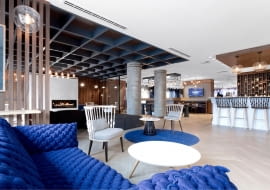 Designerskie wnętrza hotelu Number One w Gdańsku