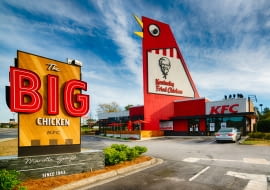 Restauracja Big Chicken z 1963 roku, Marietta USA