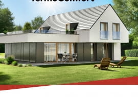 Dachówka betonowa Braas Teviva TermoComfort, kolor grafitowy