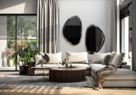 Aranżacja wnętrz domu projektu NABOO STUDIO