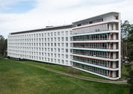 Sanatorium w Paimio. Proj. Alvar Aalto