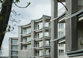 Osiedle Perfumiarnia w Poznaniu. Proj. JEMS Architekci