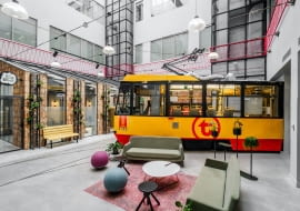 Brain Embassy Młynarska - living room