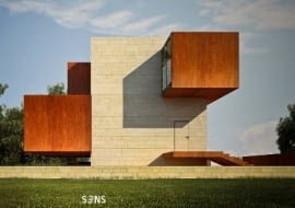 Dom we Wrocławiu; proj. S3NS|architektura