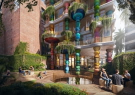 Nowy budynek Uniwersytetu EAN w Bogocie. Proj. Heatherwick Studio