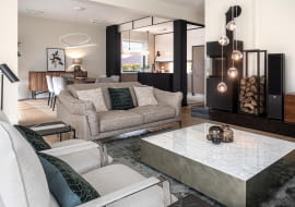 Aranżacja wnętrz 250-metrowego domu projektu pracowni VIVA DESIGN