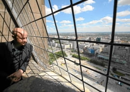 17.06.2010 WARSZAWA , ARCHITEKT CHRISTIAN KEREZ , AUTOR PROJEKTU MUZEUM SZTUKI NOWOCZESNEJ . FOT. BARTOSZ BOBKOWSKI / AGENCJA GAZETA SLOWA KLUCZOWE: PORTRET MUZEUM SZTUKI NOWOCZESNEJ