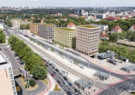 II nagroda w konkursie na zagospodarowanie terenów ul. Roosevelta w Poznaniu