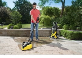 MYJKA CIŚNIENIOWA wyposażona w tryb eco, dzięki czemu zużycie wody i prądu spada o 20%, ok. 2000 zł, Kärcher.