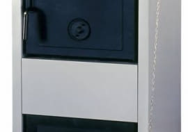 Kocioł zasypowy na paliwa stałe