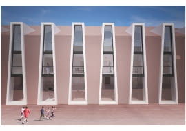 Projekt budynku mieszkalnego na terenie Starego Miasta w Zamościu